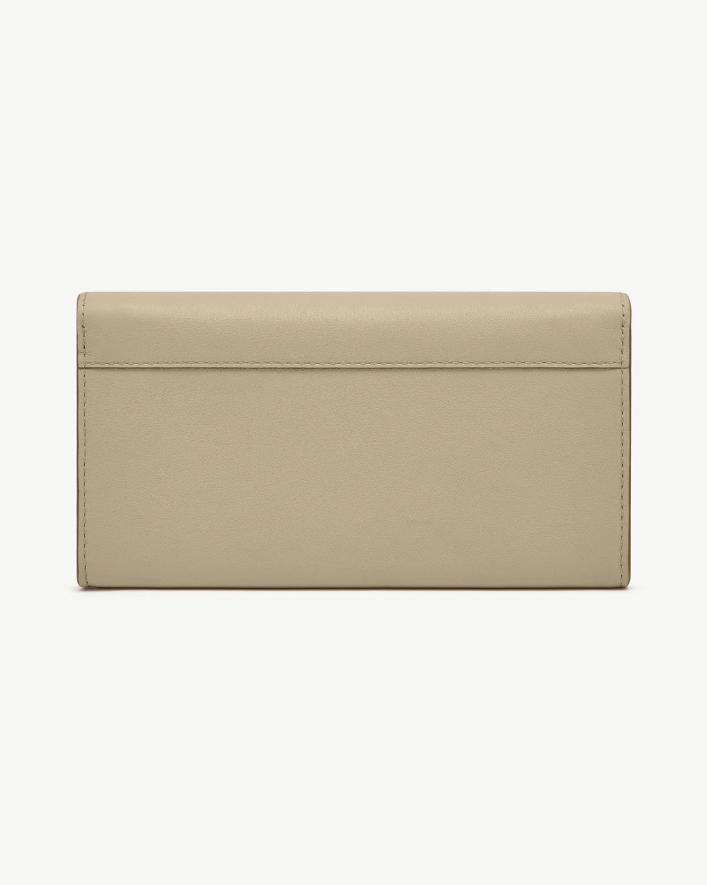 Smooth Leather Bar Hardware Chain Wallet Bag