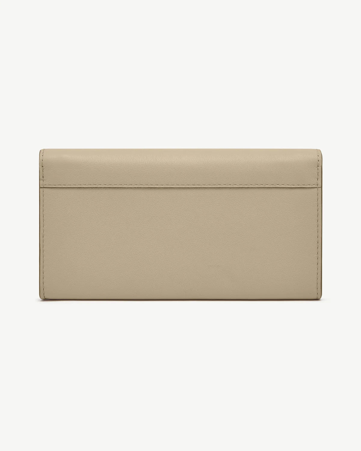 Smooth Leather Bar Hardware Chain Wallet Bag